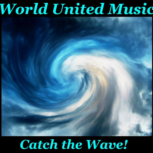 Stewart Brennan's World United Music logo with Catch the Wave headline